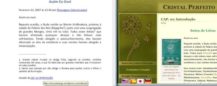 Passagens Selecionadas com Hiperativos